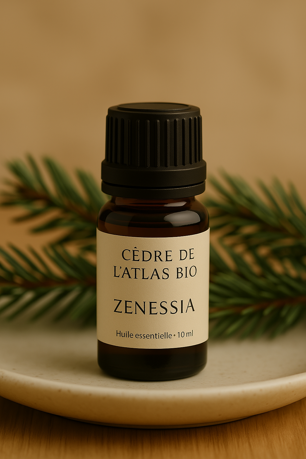 🌲 Huile Essentielle de Cèdre de l’Atlas Bio – Ancrage & Méditation